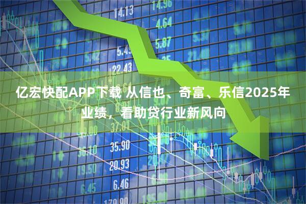 亿宏快配APP下载 从信也、奇富、乐信2025年业绩,看助贷行业新风向